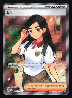 Eri 136/131 Prismatic Evolutions Ultra Rare Pokemon Card - Image 1