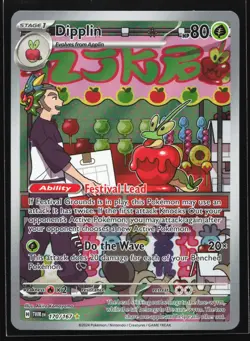 Dipplin 170/167 SV06: Twilight Masquerade Illustration Rare Pokemon Card - Image 1