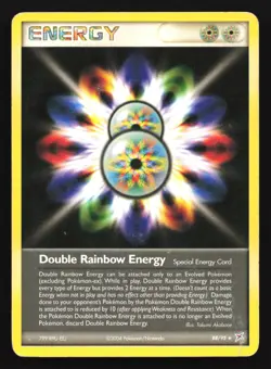 Double Rainbow Energy 88/95 Team Magma vs Team Aqua Rare Pokemon Card - Image 1