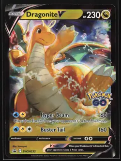 Dragonite V SWSH235 SWSH: Sword & Shield Black Star Promo Pokemon Card - Image 1