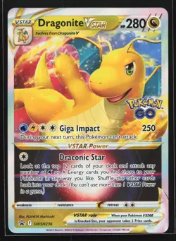 Dragonite VSTAR SWSH236 Sword & Shield Black Star Promo Pokemon Card - Image 1