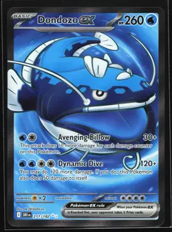 Dondozo ex 211/182 SV10: Destined Rivals Ultra Rare Pokemon Card - Image 1