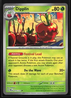 Dipplin (Master Ball Pattern) 010/131 SV: Prismatic Evolutions Pokemon Card - Image 1