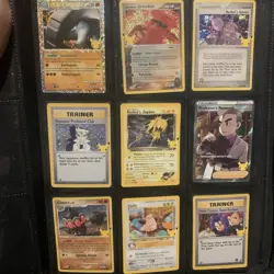 Pokemon TCG Celebrations 25th Anniversary Holo 9 Card Lot NM/M - Image 1