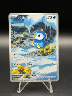 Piplup 098/094 Illustration Rare Phantasmal Flames PFL EN Pokemon TCG - Image 1