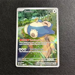 Pokemon Snorlax 051 Promo Holo 150 HP Sv: Scarlet & Violet Promo Cards | NM - Image 1