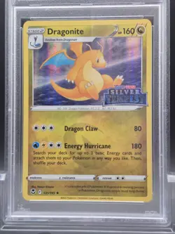 Dragonite Silver Tempest Stamped Promo PSA 10 Pokemon Trading Card Sword&Shield - Image 3