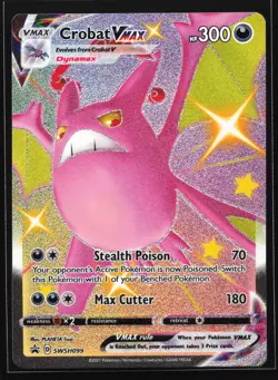 Crobat VMAX SWSH099 Sword & Shield Black Star Promo Pokemon Card - Image 1