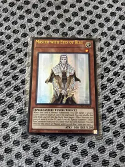 Yugioh Master With Eyes Of Blue LCKC-EN014 Name Shift Misprint Ultra Rare - Image 1