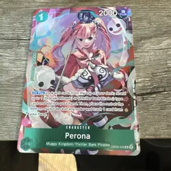 Perona OP09-034 Campaign Dash Pack Promo Heroines Edition One Piece Card English - Image 1