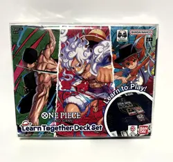 One Piece Card Game Learn Together Deck Set LT01 - English - Sealed - Image 1
