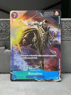 One Piece Card Game Borsalino OP05-051 Super Rare English Edition - Image 1