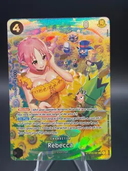 One Piece TCG OP06 Wings of the Captain Rebecca SP English OP05-091 - Image 1
