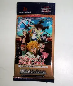 Weiss Schwarz Seven Deadly Sins TCG Revival of the Commandments Booster Pack CCG - Image 2