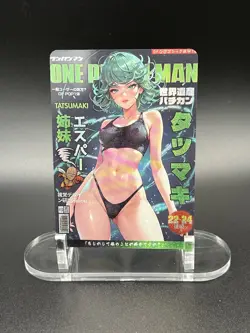 Custom One Punch Man: TATSUMAKI WAIFU CARD - Image 1