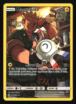 Magnemite 242/236 SM - Cosmic Eclipse Secret Rare Pokemon Card - Image 1