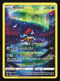 Keldeo GG07 Crown Zenith: Galarian Gallery Ultra Rare Pokemon Card - Image 1