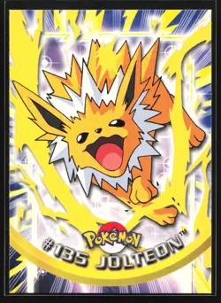 Jolteon 135 Topps TV Animation Series 3 Blue Logo Pokemon Card - Image 1