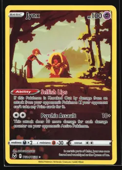 Jynx TG04/TG30 SWSH12: Silver Tempest Trainer Gallery Ultra Rare Pokemon Card - Image 1