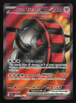 Iron Treads ex 233/198 SV01: Scarlet & Violet Ultra Rare Pokemon Card - Image 1