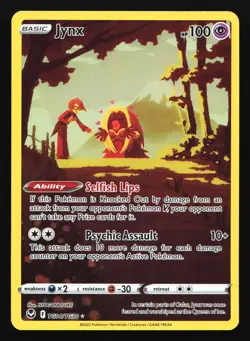 Jynx TG04 SWSH12: Silver Tempest Trainer Gallery Ultra Rare Pokemon Card - Image 1