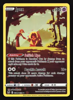 Jynx TG04 SWSH12: Silver Tempest Trainer Gallery Ultra Rare Pokemon Card - Image 1
