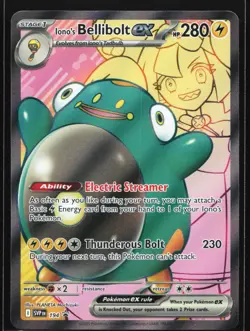 Iono's Bellibolt ex 194 SV: Scarlet & Violet Black Star Promo Pokemon Card - Image 1