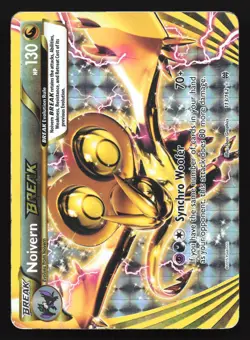 INVERTED BACK ERROR Noivern BREAK 113/162 BREAKthrough Ultra Rare Pokemon Card - Image 1