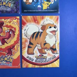 Pokemon Lot Of 6 Topps 1995-1999 Cards All Nm - Image 5