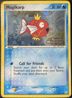 Magikarp 65/109 Team Rocket Returns Reverse Holo - Pokemon Card - Image 1
