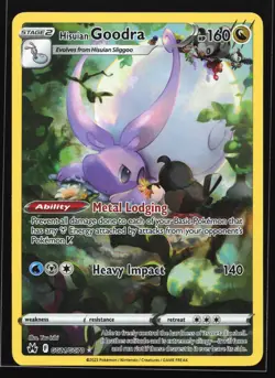 Hisuian Goodra GG21/GG70 Crown Zenith: Galarian Gallery Ultra Rare Pokemon Card - Image 1