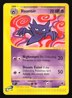 Haunter 80/165 Expedition Uncommon Pokemon Card - Image 1