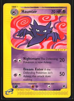 Haunter 80/165 Expedition Uncommon Pokemon Card - Image 1