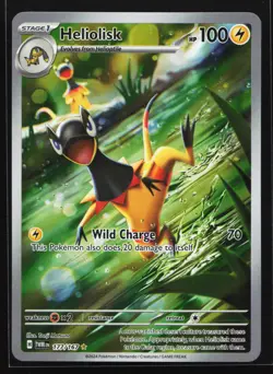 Heliolisk 177/167 SV06: Twilight Masquerade Illustration Rare Pokemon Card - Image 1