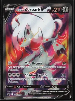 Hisuian Zoroark V SWSH297 Sword & Shield Black Star Promo Pokemon Card - Image 1
