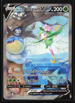 Hisuian Lilligant V (Alt Art) 163/189 Astral Radiance Ultra Rare Pokemon Card - Image 1