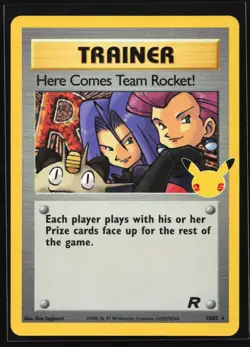 Here Comes Team Rocket! 15/82 Celebrations: Classic Collection Pokemon Card - Image 1