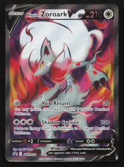 Hisuian Zoroark V SWSH297 Sword & Shield Black Star Promo Pokemon Card - Image 1