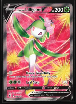 Hisuian Lilligant V (Full Art) 162/189 Astral Radiance Ultra Rare Pokemon Card - Image 1