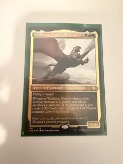 Magic: The Gathering Wasitora Nekoru Queen Rare 551 foil etched - Image 1