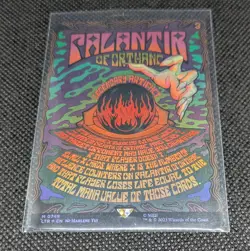 Near Mint Foil Palantir of Orthanc Borderless Poster LTR 749 - Image 1