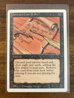 MTG✨THE POKER 9 ANTE CARD SET✨Reserve List LP/NM RARE Banned Magic Cards - Image 4