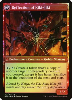 MTG FABLE OF THE MIRROR-BREAKER FOIL Kamigawa: Neon Dynasty NM - Image 2