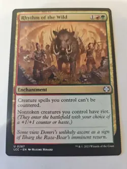 MTG - The Lost Caverns of Ixalan - Rhythm of the Wild - NM - NF - Image 1