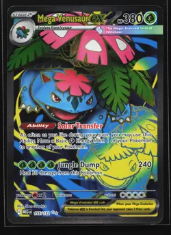 Mega Venusaur ex 155/132 ME01: Mega Evolution Ultra Rare Pokemon Card - Image 1