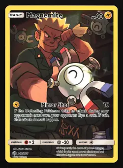 Magnemite 242/236 SM - Cosmic Eclipse Secret Rare Pokemon Card - Image 1