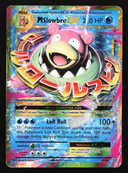 M Slowbro EX 27/108 XY - Evolutions Ultra Rare Pokemon Card - Image 1