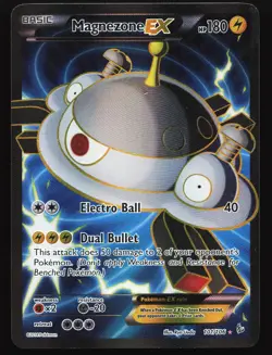 Magnezone EX (101 Full Art) 101/106 XY - Flashfire Ultra Rare Holo Pokemon Card - Image 1