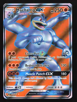 Machamp GX (Full Art) 135/147 SM - Burning Shadows Ultra Rare Pokemon Card - Image 1