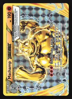 Machamp BREAK 60/108 XY - Evolutions Rare Ultra Rare Pokemon Card - Image 1